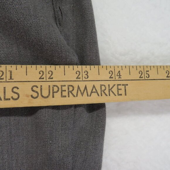 DG2 By Diane Gilman Jeans Womens Size 22W Gray Glitter Denim Stretch - Picture 8 of 10